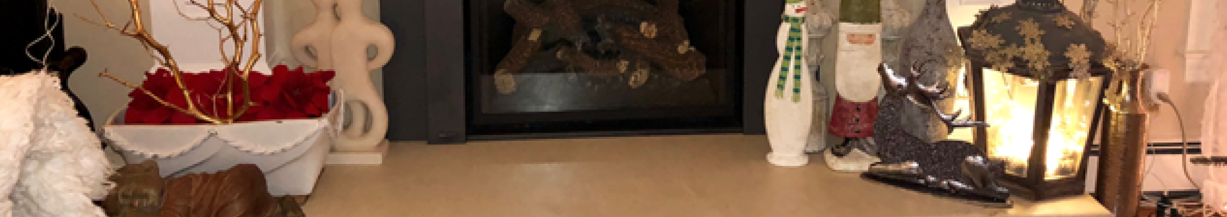 Fireplace marble renovation